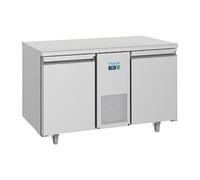 Polar U-Series Energy Efficient 2 Door Counter Fridge 281Ltr