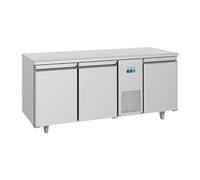 Polar U-Series Energy Efficient 3 Door Counter Fridge 474Ltr