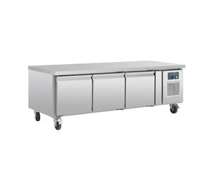 Polar U-Series Triple Door Chef Base Counter Fridge - DA463