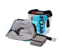 Polar Vortex Cold Water Therapy System Kit - Ice Circulation Machine With 3-Strap Knee/Elbow/Shoulder Wrap and 4 Cold Cubes