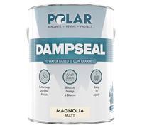 Polar Water Based Damp Seal - 5 Litres, Magnolia - Low Odour, Solvent Free, Damp Proofing Paint, Stain Blocker - Interior Walls & Ceilings - Smooth Matt Multi-Surface Finish