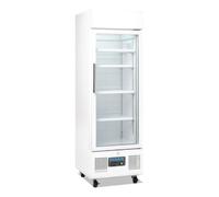 POLAR G-Series Upright Display Fridge 218L White