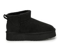 Polar Women s Platform Boots Slippers Faux Suede, Flexible Waterproof Anti Slip Rubber Sole With Memory Foam, Faux Fur-Lined Slip-On Slippers, Ladies Walking Shoes for Indoor & Outdoor