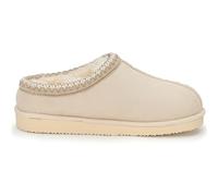 Polar Women s Slippers Faux Suede, Flexible Waterproof Anti Slip Rubber Sole With Memory Foam, Aztec Fluffy Faux Fur Lined Slip Ons, Winter Ladies Walking Shoes for Indoor & Outdoor - Beige UK 6