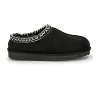Polar Women s Slippers Faux Suede, Flexible Waterproof Anti Slip Rubber Sole With Memory Foam, Aztec Fluffy Faux Fur Lined Slip Ons, Winter Ladies Walking Shoes for Indoor & Outdoor - Black UK 3