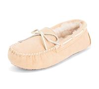 Polar Womens Moccasins Real Suede Australian Loafers Slippers - 7 - BEI40 YC0227