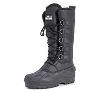 Polar Womens Nylon Waterproof Weather Outdoor Snow Duck Winter Rain Cuff Lace Boot - 6 - GRE39 YC0136