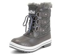 Polar Womens Snow Boot Quilted Short Winter Snow Rain Warm Waterproof Boots - 3 - GRT36 YC0036