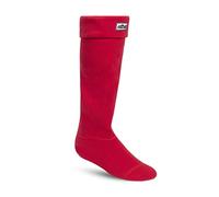 Polar Womens Thermal Fleece Welly Wellington Boot Warm Cosy Soft Wellie Socks - Red - XL