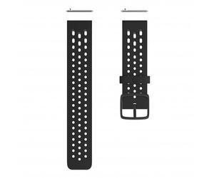 Polar wristband 22mm silicone black/grey S-L (Vantage M2)