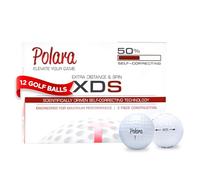 Polara Ultimate Straight Premium Golf Balls | Hook and Slice Correction | Handicap Range 12+ | Perfect for Recreational Golfers | 1 Dozen (12-Balls) | 2pc Construction of Central Core and Outer Cover