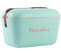 Polarbox 12L Cool box, Ice Box, Large Cool Box, For Picnics, Beach, Camping, Garden, Cool Storage Box - Cyan Baby Rose Classic