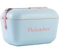 Polarbox 20L Cool box, Ice Box, Large Cool Box, For Picnics, Beach, Camping, Garden, Cool Storage Box - Blue Pink Pop