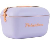 Polarbox 20L Cool box, Ice Box, Large Cool Box, For Picnics, Beach, Camping, Garden, Cool Storage Box - Lilac Orange Pop