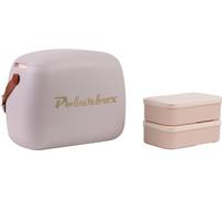Polarbox 6L Cool Box, Ice Box, Large Cool Box, for Picnics, Beach, Camping, Garden, Cool Storage Box - Pearl Gold