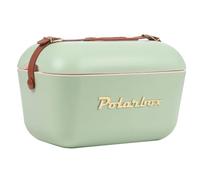 Polarbox Classic Cool Box 20 Litres Olive Green Ice Box for Beach, Picnic and Party | Convertible Lid | Lunch Box | Thermal Cooler Box | Ice Cool Box
