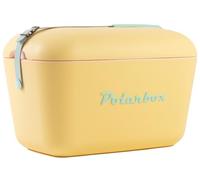 Polarbox 12L Cool box, Ice Box, Large Cool Box, For Picnics, Beach, Camping, Garden, Cool Storage Box - Yellow Cyan Pop