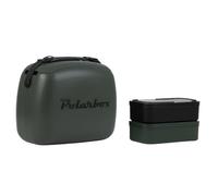 Polarbox Lunch Tote Cooler Bag | Retro Lunch Box Picnic Reusable Lunch Bag Vintage Mini Cooler Hand Bag Includes 2 Food Containers! Food & Drinks Work, Travel, Beach, Camping Hiking 6L (Green Forest)