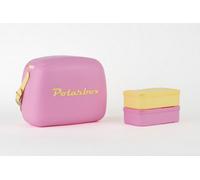 Polarbox 6L Cool box, Ice Box, Large Cool Box, For Picnics, Beach, Camping, Garden, Cool Storage Box - Bubblegum Pink Yellow Pop