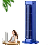 PolarBreeze Portable Air Cooler, 2026 New Polar Breeze Personal Cooling Fan, Compact Evaporative Air Cooler, 3 Adjustable Speeds, Ultra Quiet, Portable for Bedroom, Office, Dorm & Home，Blue-charge