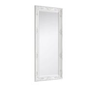 Polaris - Lean To Dressing Mirror - White - Wooden - Happy Beds