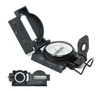 POLARIS Lensatic Compass with Inclinometer for Survival Hiking Tactical Boy Scout, Japan Design Tools