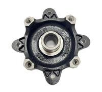 Polaris RZR Front Wheel Hub, Medium Gloss Black, Genuine OEM Part 5137659-067, Qty 1