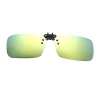 Polarised Clip on Night Glasses Filtered Sight in Poor Lighting Condition Suitable for Multiple Outdoor Use Night Driving Glasses