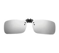 Polarised Colored Filter Clip on Glasses for Sight in Low Light Light Blocking Filter for Glasses/Goggles Cycling Eye Protections