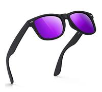 Polarised Rectangular Sunglasses Mens and Women, UV Protection Classic,ASH