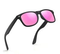 Polarised Rectangular Sunglasses Mens and Women, UV Protection Classic,BEE