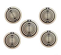 Polarization Energy Disc, Five For Elements Energy Disc Designed To Absorb Amplify And Direct Environmental Energies For Body Repair Focus(Black)