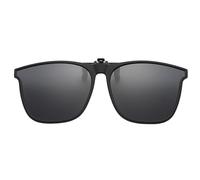 Polarized Clip On Sunglasses - Premium Up, Stylish Uv Blocking Lens, Hds VISIONs Driving Accessory, Glare Reducing Outdoor Gear | Polarized Sunglass Clip For Men Women Prescription Glasses