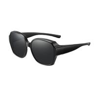 Polarized Fit Over Sunglasses for Men Lightweight Clip Shades Fit Over | Sunglasses Clip Shades Fit Over Sunglasses for Riding Fishing Golfing