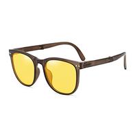 Polarized Folding Too Fashion Sunglasses Men and For Women Street Photography Sun Glasses (Color : C, Size : Medium) 2026