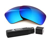 Polarized IKON Replacement Lenses For Maui Jim Peahi MJ-202 Sunglasses - Ice Blue