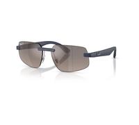 Ray - Ban RB4475CH 63315J Unisex Sunglasses Peek Blue Geometric Polarized