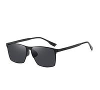 Polarized Men's Square Sports Driving Driver Sunglasses Outdoor Commuter Trend UV400 Sunglasses Gift(B)
