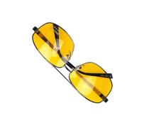 Polarized Metal Frame Sunglasses for Night Driving with Uv400 Protection