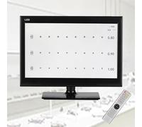 Polarized Optical Vision Chart Projector with 18.5 Inch Display, Adjustable Projection Angle for Easy Use in Optical Stores, 21.5 Inch Compatible
