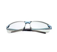 Polarized Photochromic Outdoor Sports Safety Sunglasses for Men Women Anti Glare UV400 Protection for Day and Night Driving Cycling Golf Running Cycling Fishing Eyewear Sun Glasses (3043 Blue)