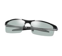 Polarized Photochromic Outdoor Sports Safety Sunglasses for Men Women Anti Glare UV400 Protection for Day and Night Driving Cycling Golf Running Cycling Fishing Eyewear Sun Glasses