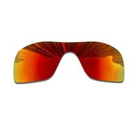 Polarized Replacement Lens fit Oakley Batwolf OO9101 Sunglass-Anti-Scratch|Impact-Resistant|Perfectly Fit(1.5MM-Red-Polarized)