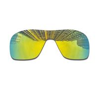 Polarized Replacement Lens fit Oakley Turbine Rotor OO9307 Sunglass-Anti-Scratch|Impact-Resistant|Perfectly Fit(1.5MM-Gold-Polarized)