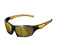 Polarized Sports Sunglasses for Men, UV Protection Running Sunglasses Cycling Glasses, Light Wrap Around Sun Glasses with Colorful Film for Outdoor, Driving, Cycling, and Sports