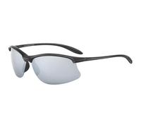 Polarized Sports Sunglasses for Men Women Tr90 Unbreakable Frame for Running Fishing Baseball Driving,Black Silver
