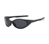 Polarized Sports Sunglasses Mens UV400 Protection Mirror Lenses Oval Frame Sun Glasses Personality Sunnies Running Bike Driving Fishing