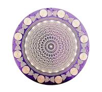 Polarizing Disk with Harmonic Balancing & Water Energization for Meditation,Demagnetization Meditation for Clearing The Mind, Home Decor and Crystal Care for Water Energization Meditation(Purple)