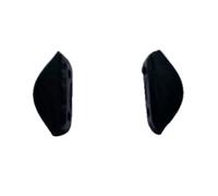POLARLENS Black Rubber Nose Pad Kit Replacement for-Oakley Double Edge Sunglasses