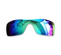 POLARLENS Polarised Replacement Lenses for Oakley Batwolf - Compatible with Oakley Batwolf Sunglasses (Ice Blue)